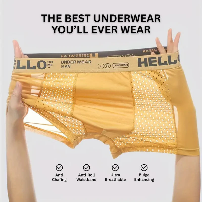 HelloHeld Mesh - Herrenunterwäsche (3+3 Gratis)