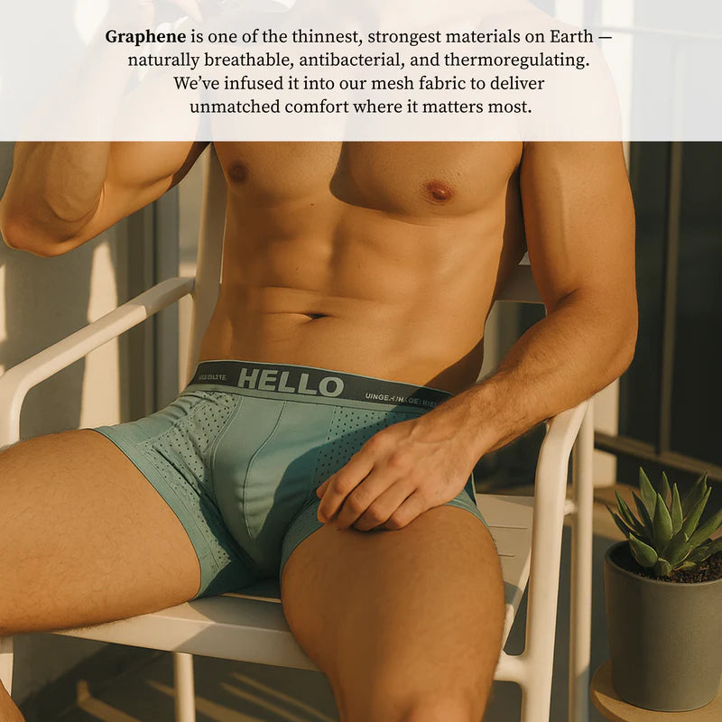 HelloHeld Mesh - Herrenunterwäsche (3+3 Gratis)