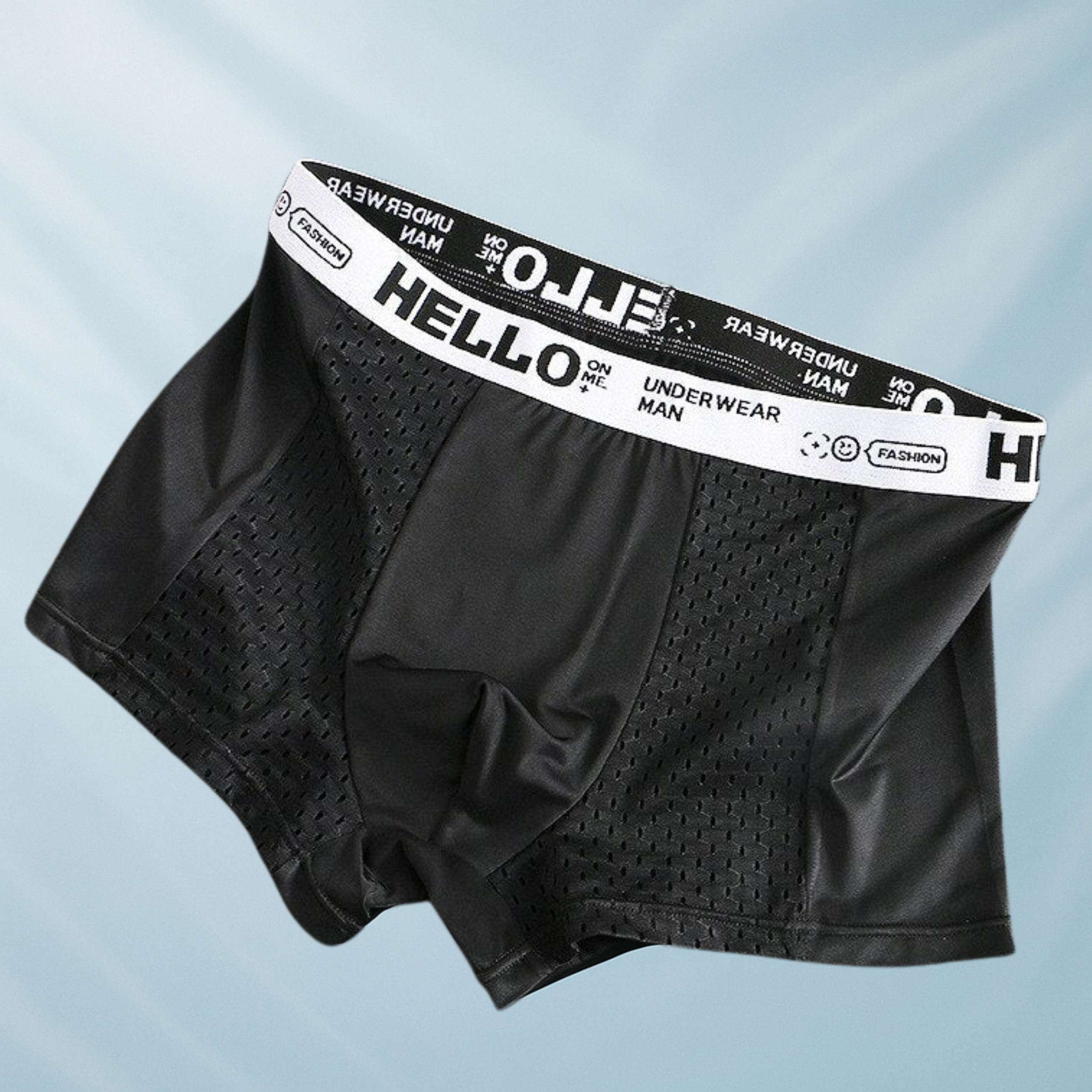 3er-Pack Schwarz - HelloBloke Mesh